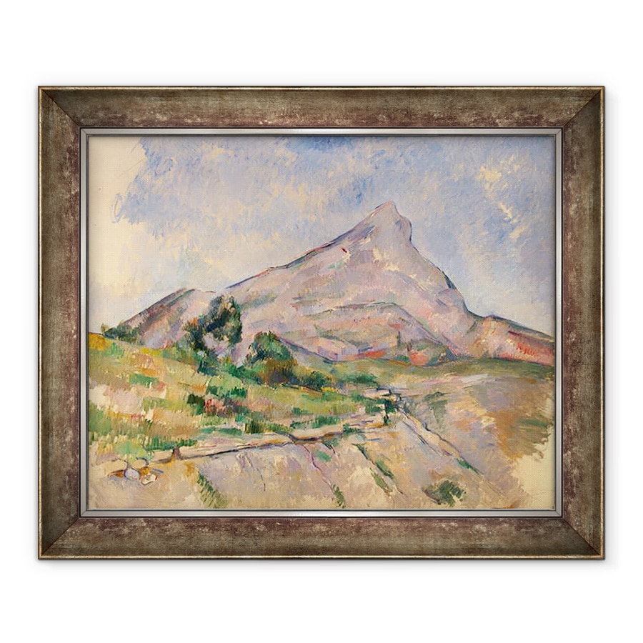 Tablou inramat - Paul Cezanne - Mont Sainte-Victoire II, 70 x 85 cm