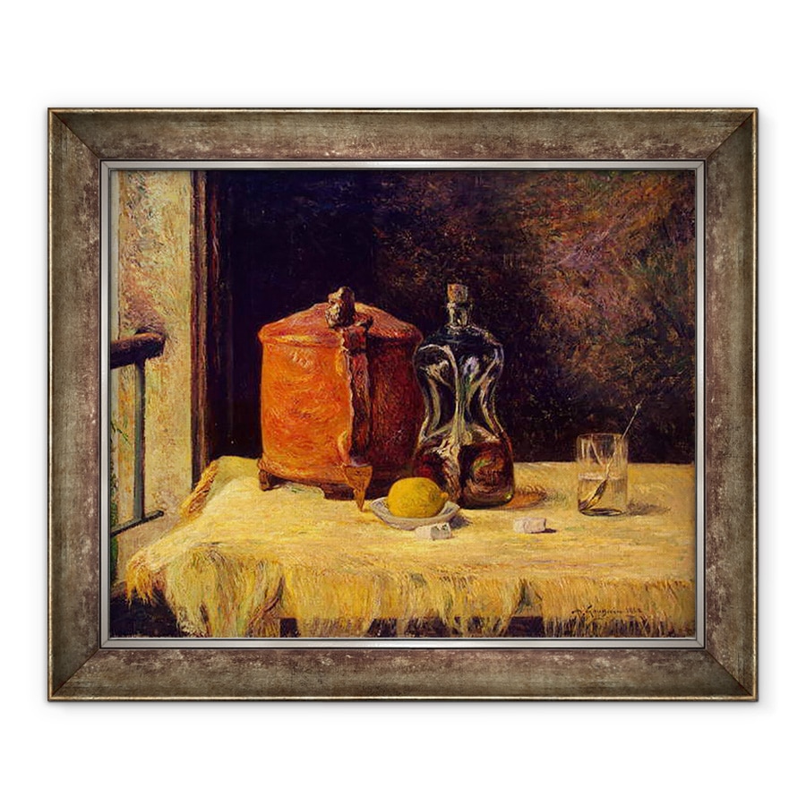 Tablou inramat - Paul Gauguin - La fereastra, 70 x 85 cm