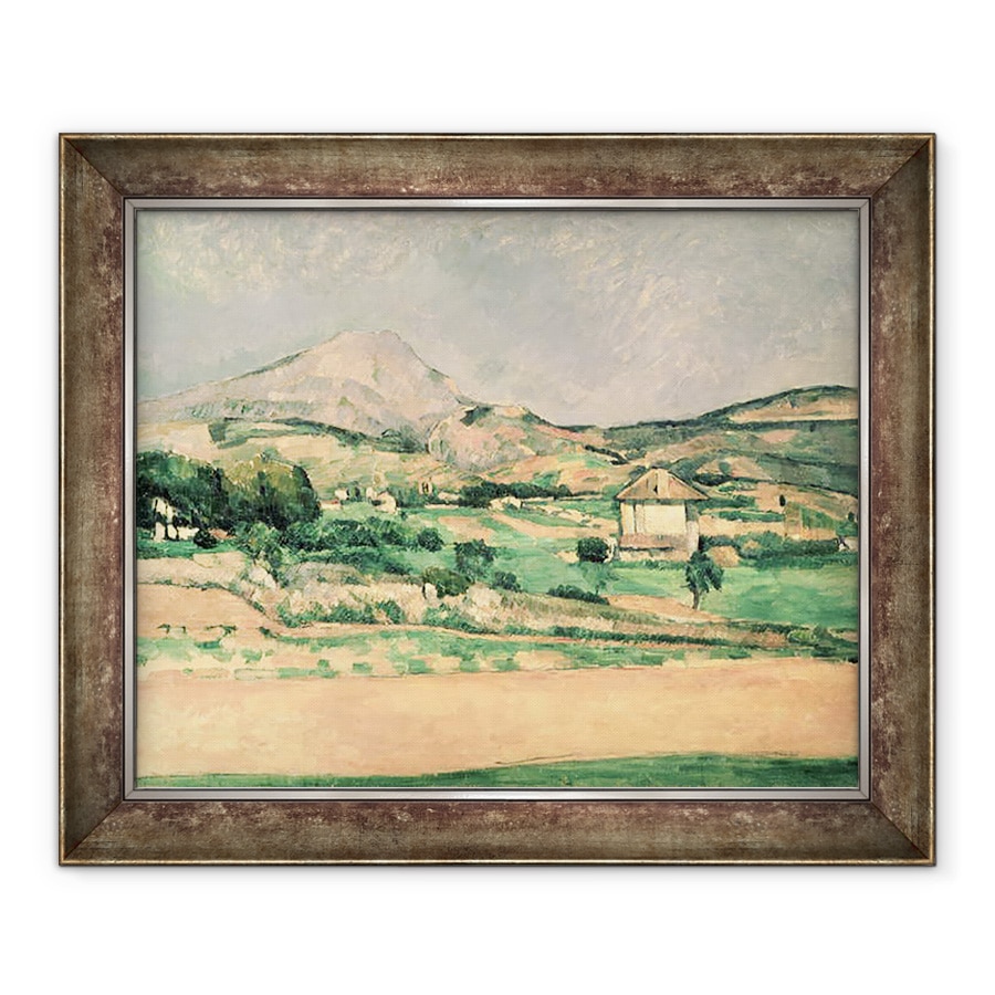 Tablou inramat - Paul Cezanne - Montagne Sainte-Victoire, 70 x 85 cm