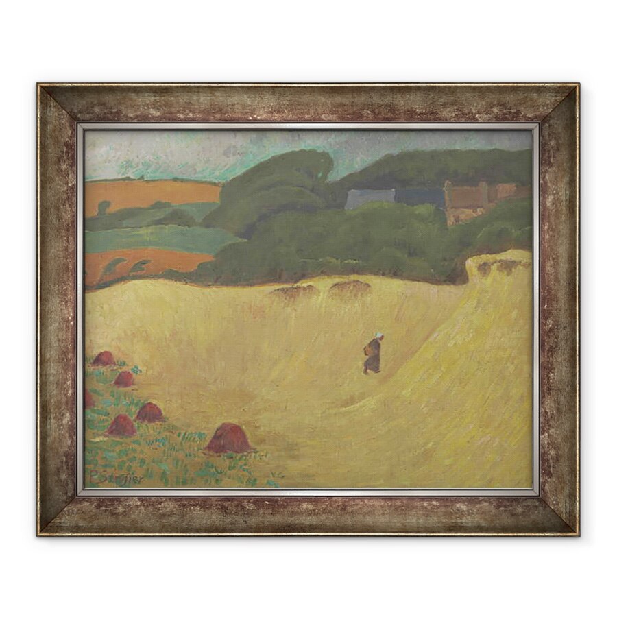 Tablou inramat - Paul Serusier - Plaja Les Grands Sables la Le Pouldu, 50 x 60 cm