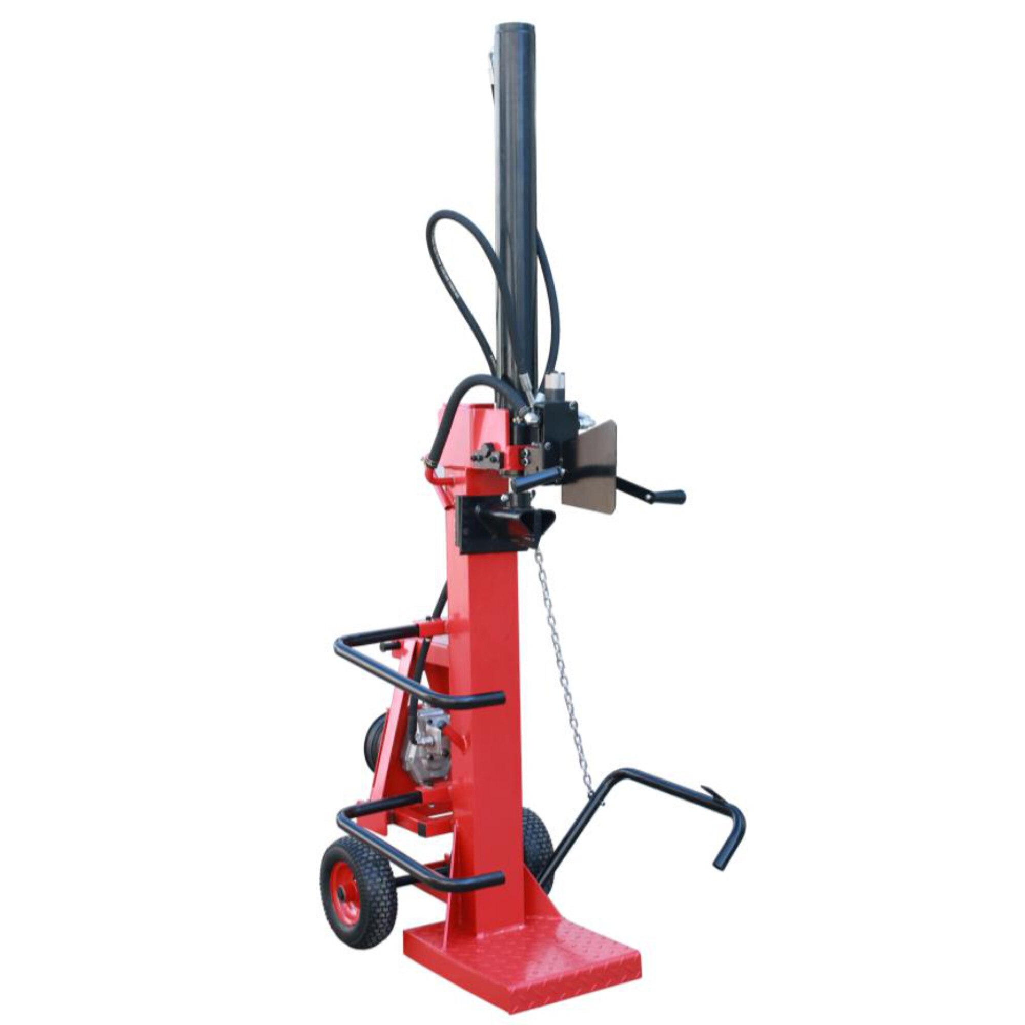 Despicator de busteni vertical trifazat Breckner DB 16-104-VT, 3500 W, presiune 16 Tone, lungime max bustean 104 cm, grosime max bustean 40 cm, 151 kg