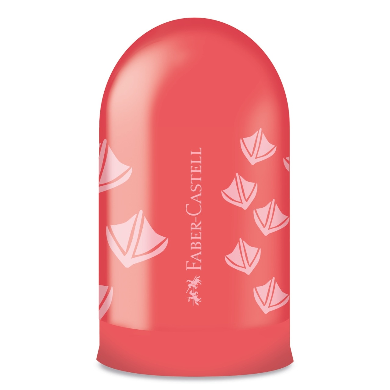 Ascutitoare Simpla cu Container Amprente Faber-Castell