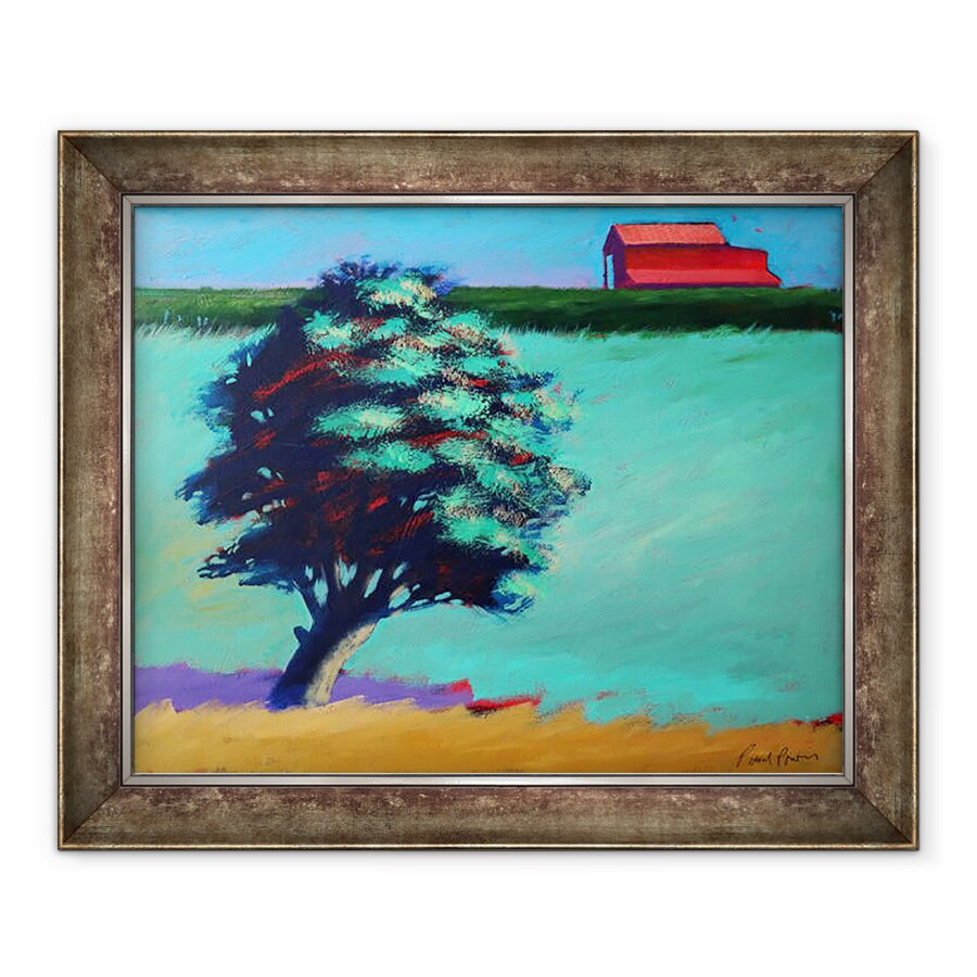 Tablou inramat - Paul Powis - Hambar rosu, 90 x 110 cm