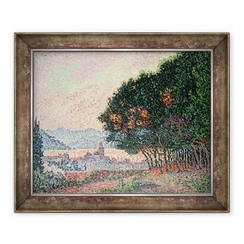 Tablou inramat - Paul Signac - Padure langa St Tropez, 50 x 60 cm Tablou inramat - Paul Signac - Padure langa St Tropez, 50 x 60 cm