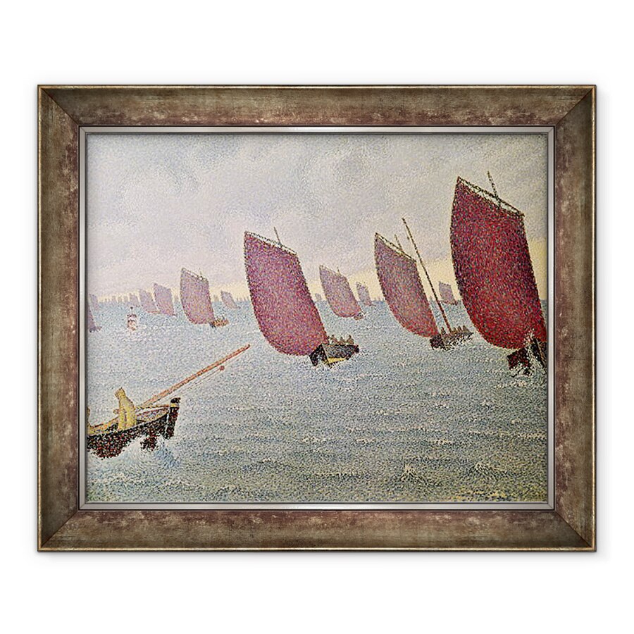 Tablou inramat - Paul Signac - Vant, Concarneau, 70 x 85 cm