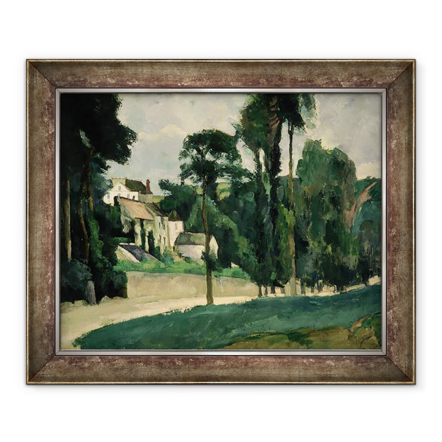 Tablou inramat - Paul Cezanne - Drumul de la Pontoise, 70 x 85 cm