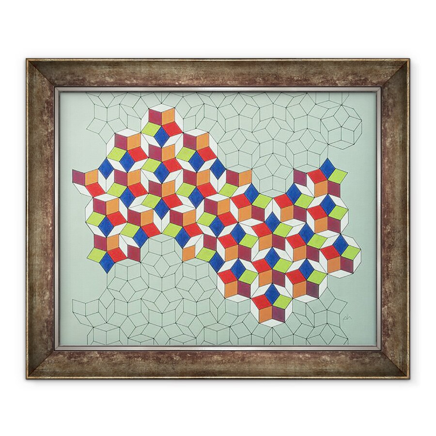 Tablou inramat - Peter McClure - Enigma lui Penrose, 90 x 110 cm