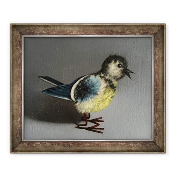 Tablou inramat - Peter Jones - Pitita Albastra, 2016, 90 x 110 cm Tablou inramat - Peter Jones - Pitita Albastra, 2016, 90 x 110 cm