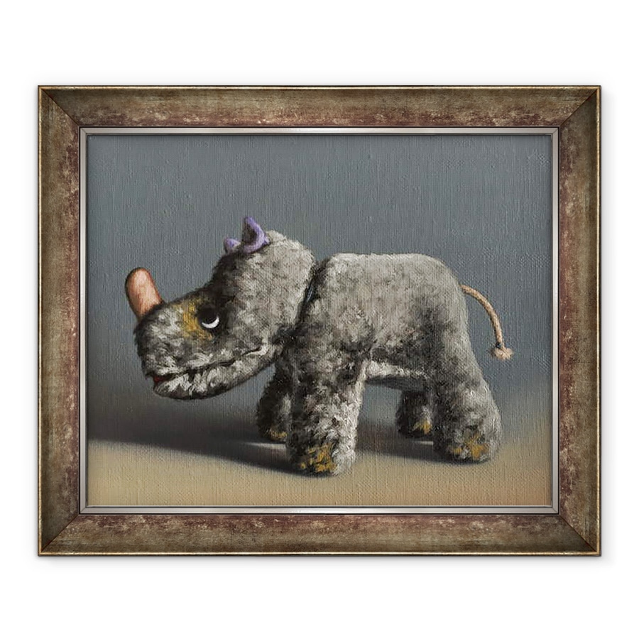 Tablou inramat - Peter Jones - Rhino, 2015, 70 x 85 cm