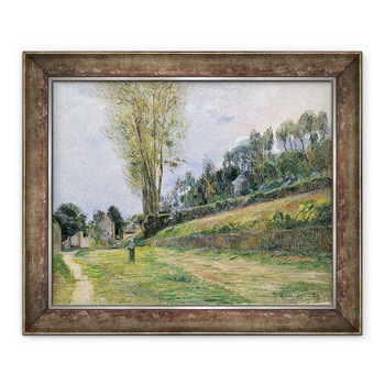 Tablou inramat - Paul Gauguin - Strada din Rouen, 90 x 110 cm Tablou inramat - Paul Gauguin - Strada din Rouen, 90 x 110 cm