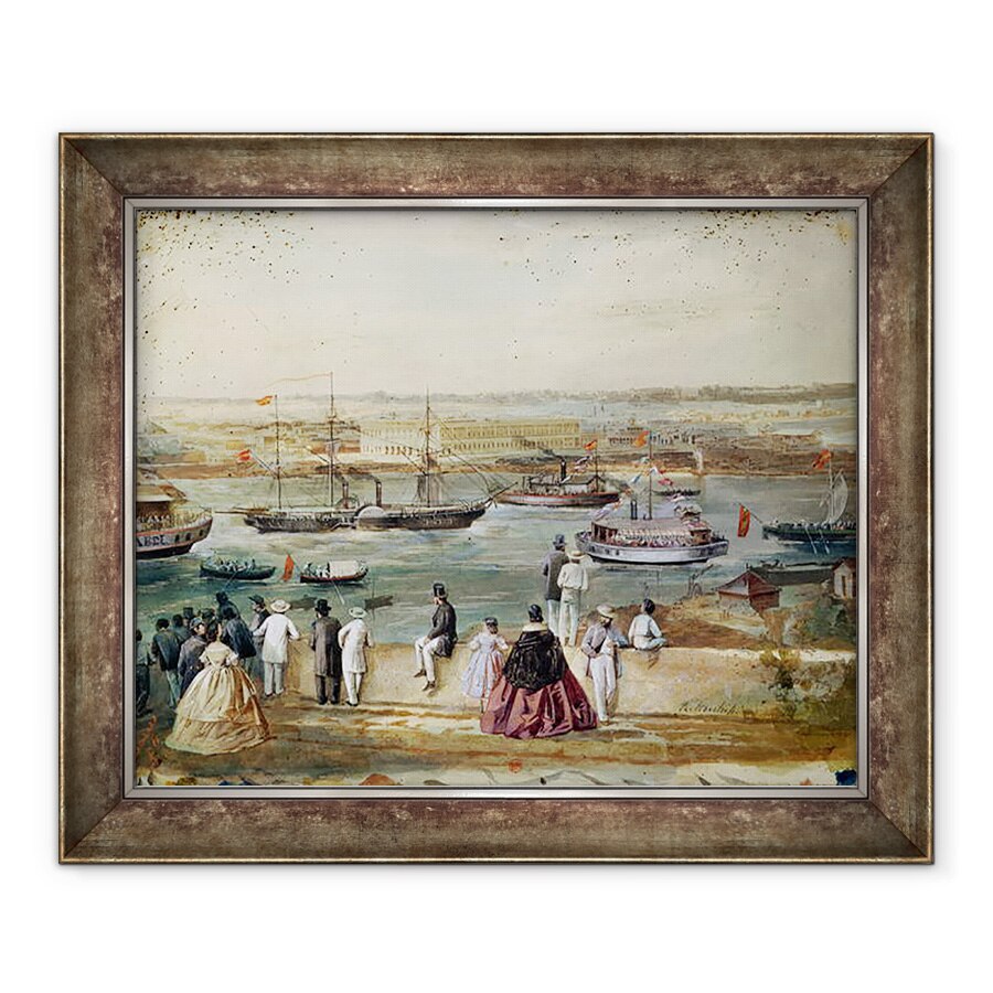 Tablou inramat - Philipp Herrlich - Peisajul Cubei, 90 x 110 cm