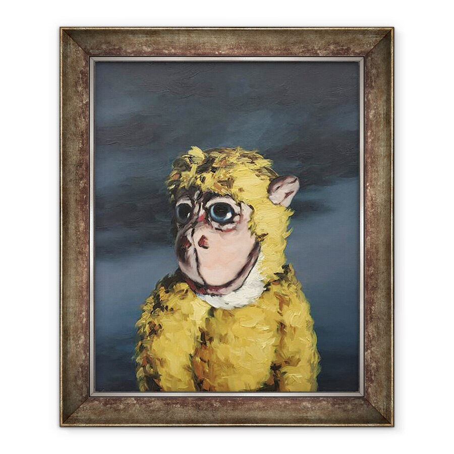 Tablou inramat - Peter Jones - Aur Monkey, 2008, 90 x 110 cm