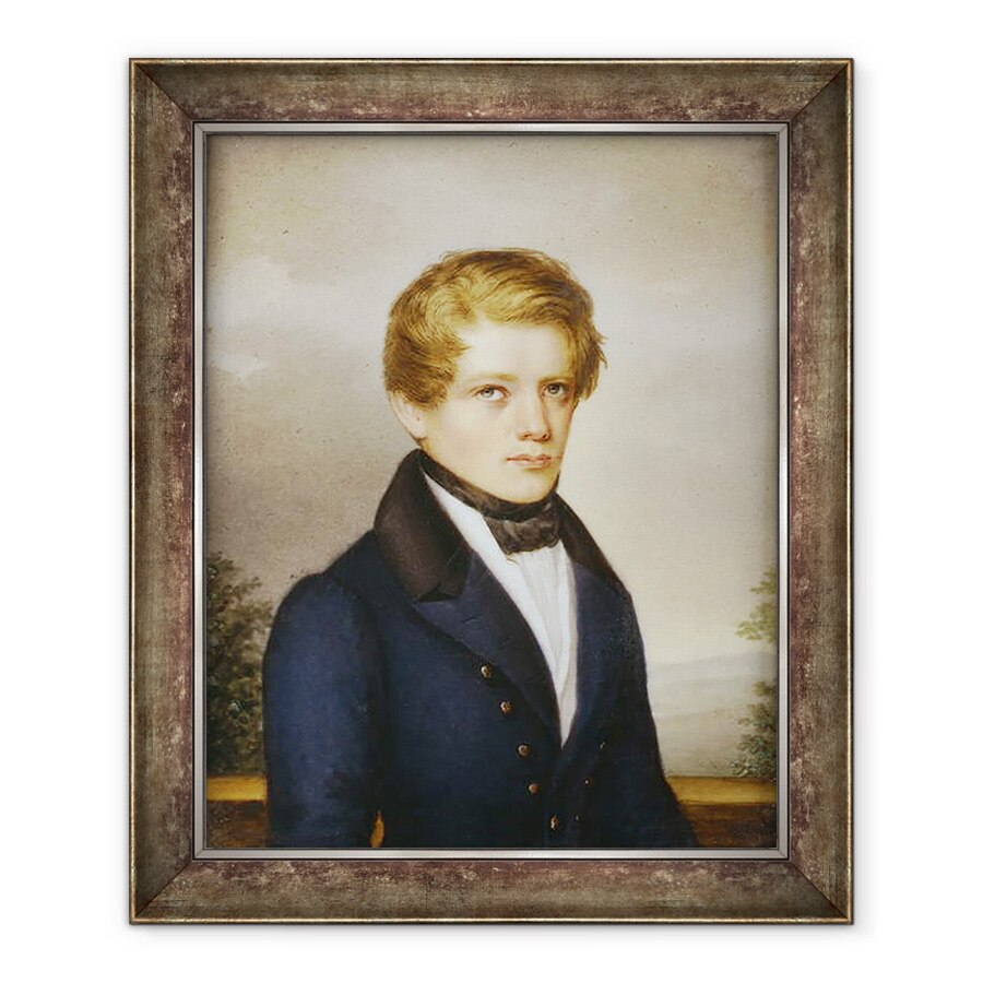 Tablou inramat - Philipp Petri - Otto von Bismarck ca student, 90 x 110 cm