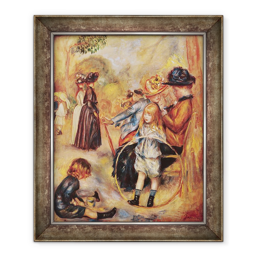 Tablou inramat - Pierre Auguste Renoir - in Gradinile Luxemburg, 90 x 110 cm