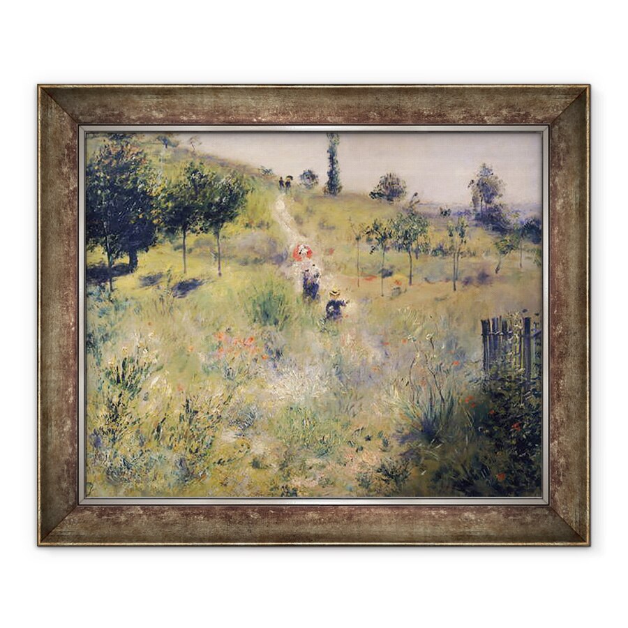 Tablou inramat - Pierre Auguste Renoir - Calea prin Iarba Lunga, 90 x 110 cm