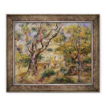 Tablou inramat - Pierre Auguste Renoir - Ferma de la Les Collettes, Cagnes, 90 x 110 cm Tablou inramat - Pierre Auguste Renoir - Ferma de la Les Collettes, Cagnes, 90 x 110 cm