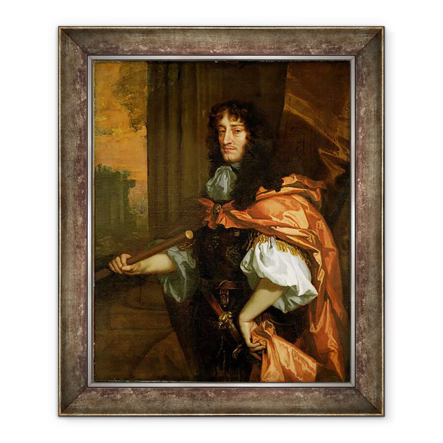 Tablou inramat - Peter Lely - Printul Rupert 1619-82, 70 x 85 cm