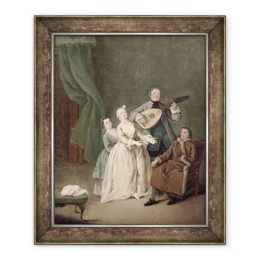 Tablou inramat - Pietro Longhi - Concertul de familie, 70 x 85 cm