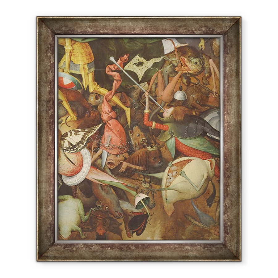 Tablou inramat - Pieter Bruegel the Elder - Caderea ingerilor rebeli I, 90 x 110 cm
