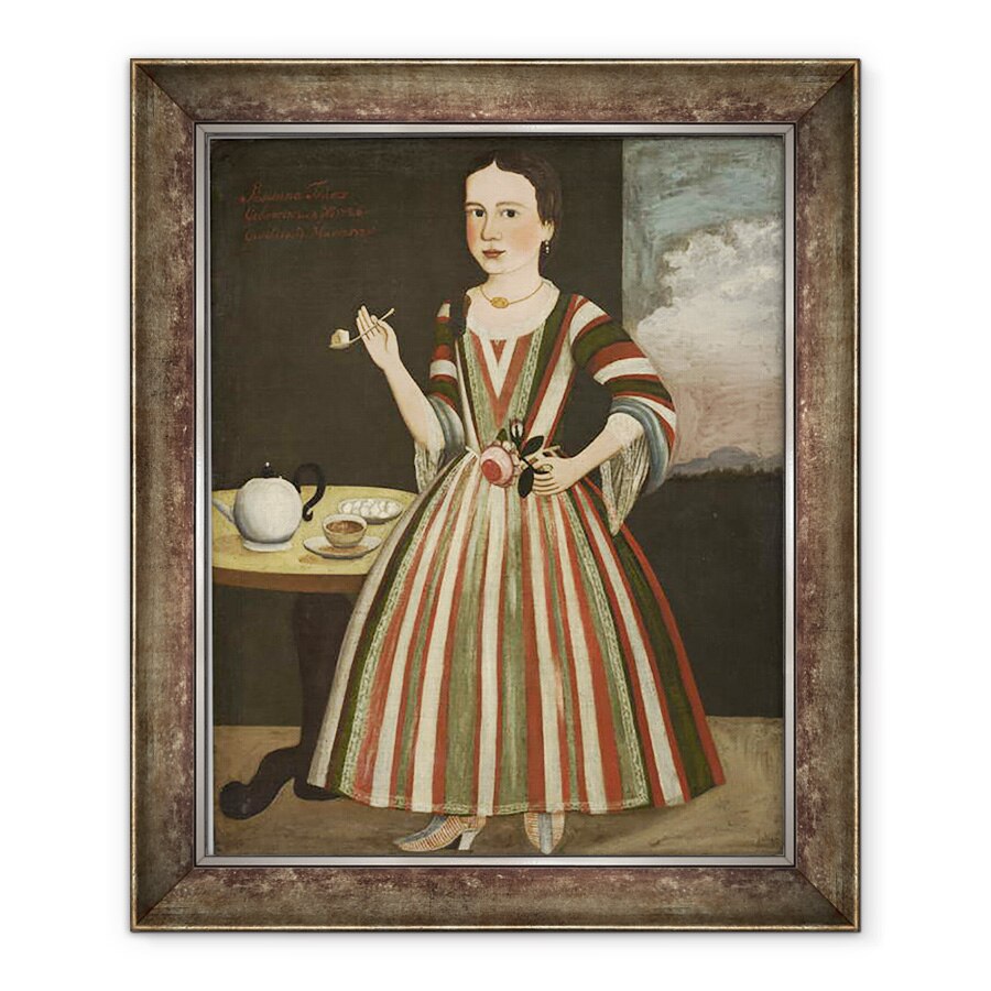 Tablou inramat - Pieter Vanderlyn - Susanna Truax, 70 x 85 cm