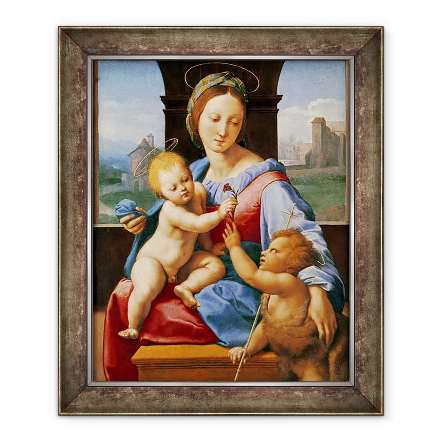 Tablou inramat - Raphael - Madonna Aldobrandini sau Madonna Garvagh, 90 x 110 cm