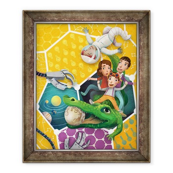 Tablou inramat - Runa Anastasiya Rudaya - Festivalul stiintei, 2014, 90 x 110 cm Tablou inramat - Runa Anastasiya Rudaya - Festivalul stiintei, 2014, 90 x 110 cm