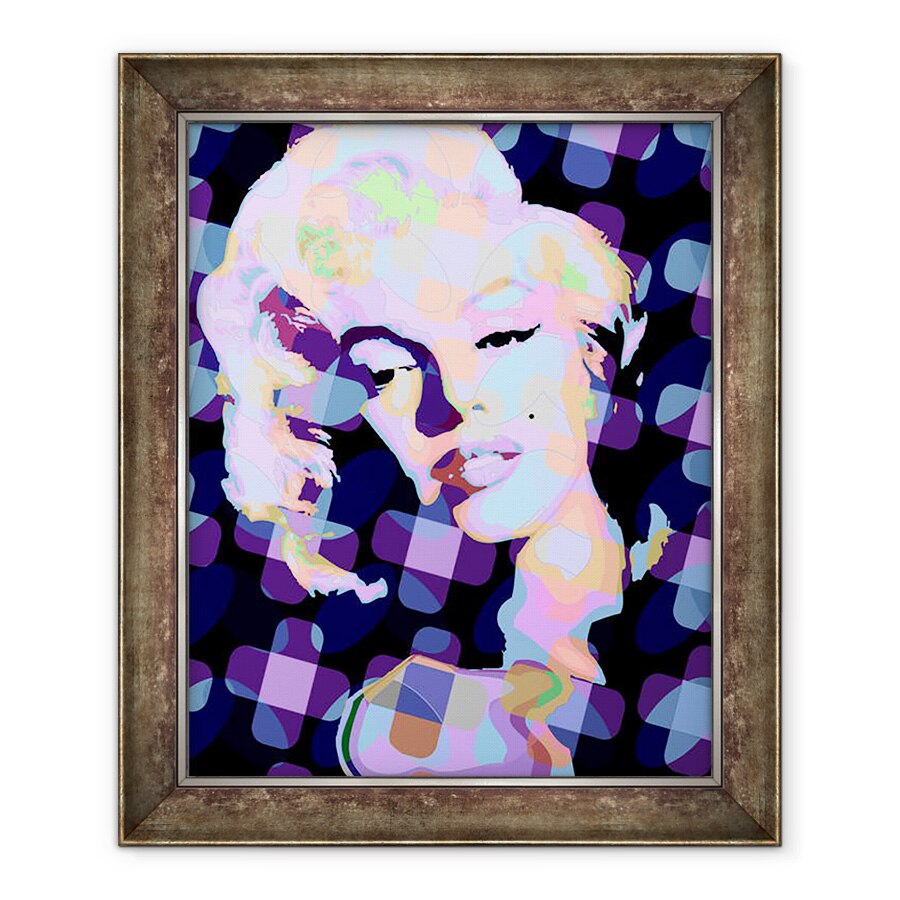 Tablou inramat - Scott J. Davis - Marilyn Monroe, 70 x 85 cm