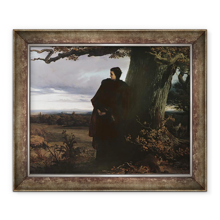 Tablou inramat - Sandor Wagner - Adio reginei Isabella Transilvania, 70 x 85 cm