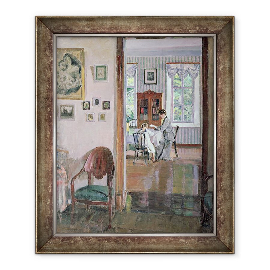 Tablou inramat - Sergei Arsenevich Vinogradov - Interior, 70 x 85 cm