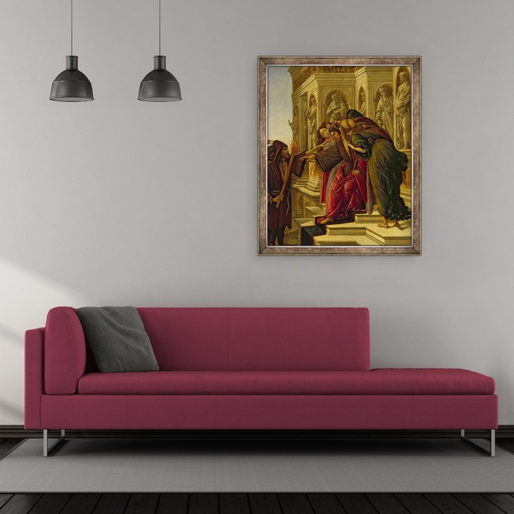 Картина в рамка - Сандро Ботичели - Клевета на Апелите, 50 x 60 см ...