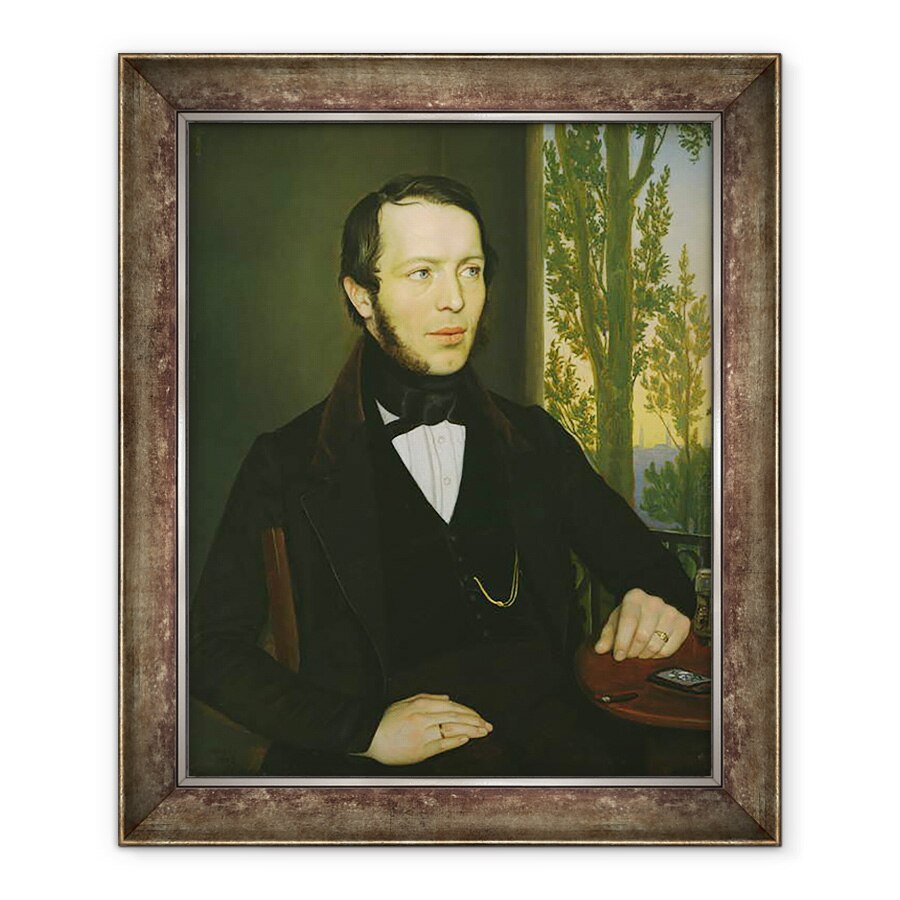 Tablou inramat - Rudolph Friedrich Wasmann - Adolph Wasmann 1807-53, 70 x 85 cm