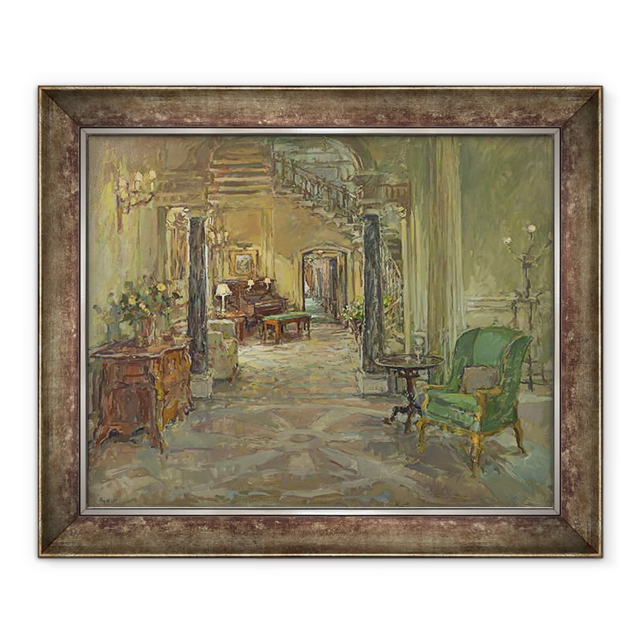 Tablou inramat - Susan Ryder - Scara argintie, 70 x 85 cm
