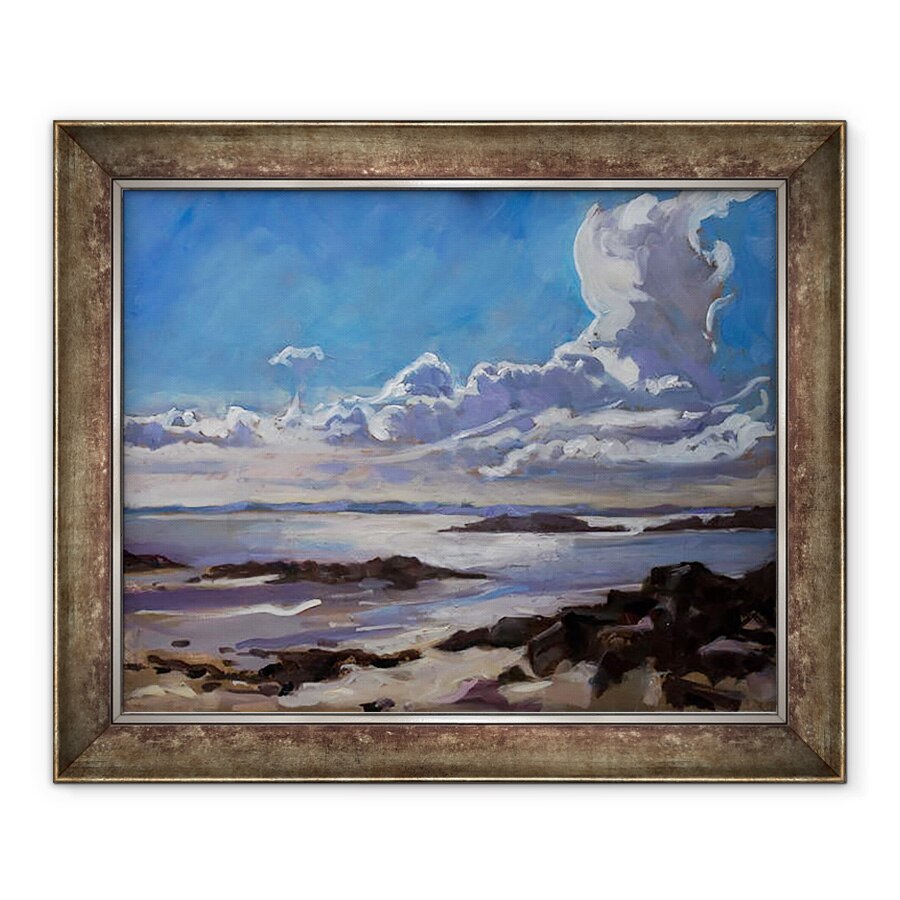 Tablou inramat - Sue Wales - Dupa-amiaza tarziu in Galloway, 2010, 70 x 85 cm