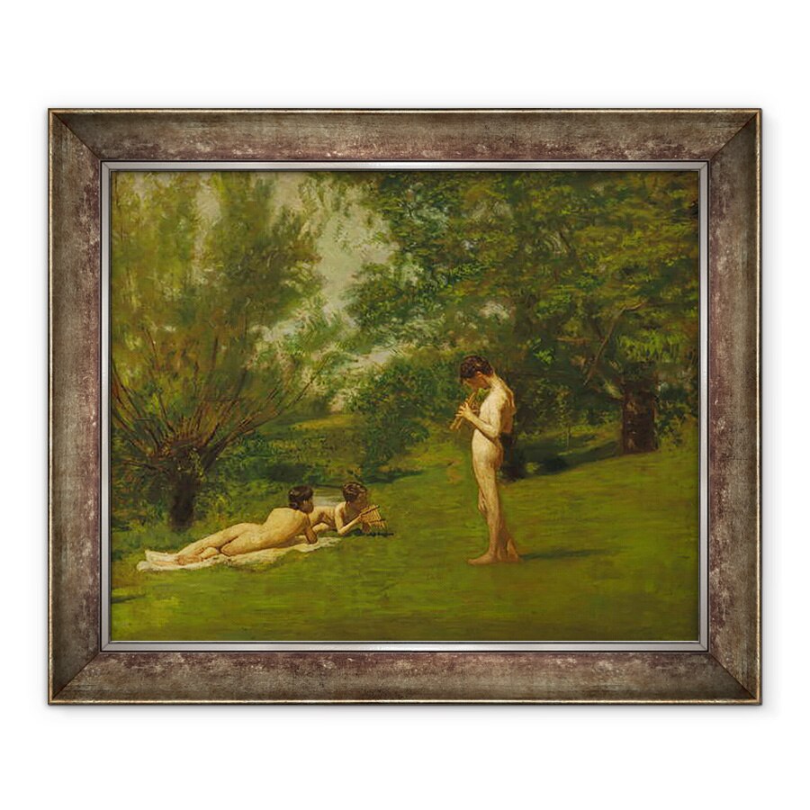 Tablou inramat - Thomas Cowperthwait Eakins - Arcadia, 70 x 85 cm