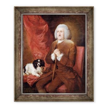 Tablou inramat - Thomas Gainsborough - William Lowndes 1652-1724, auditor al Curtii de Exchequer a Majestatii Sale, 70 x 85 cm Tablou inramat - Thomas Gainsborough - William Lowndes 1652-1724, auditor al Curtii de Exchequer a Majestatii Sale, 70 x 85 cm