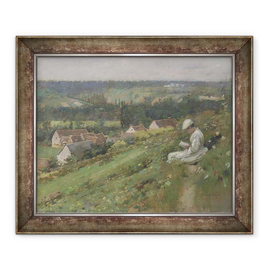 Tablou inramat - Theodore Robinson - Valea Arconville, 70 x 85 cm