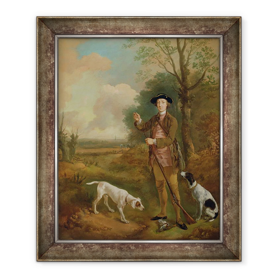 Tablou inramat - Thomas Gainsborough - Maiorul John Dade 1726-1811 de Tannington, Suffolk, 70 x 85 cm