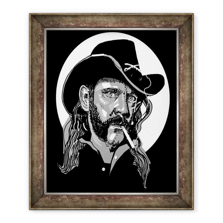 Tablou inramat - Thomas MacGregor - Lemmy, 70 x 85 cm