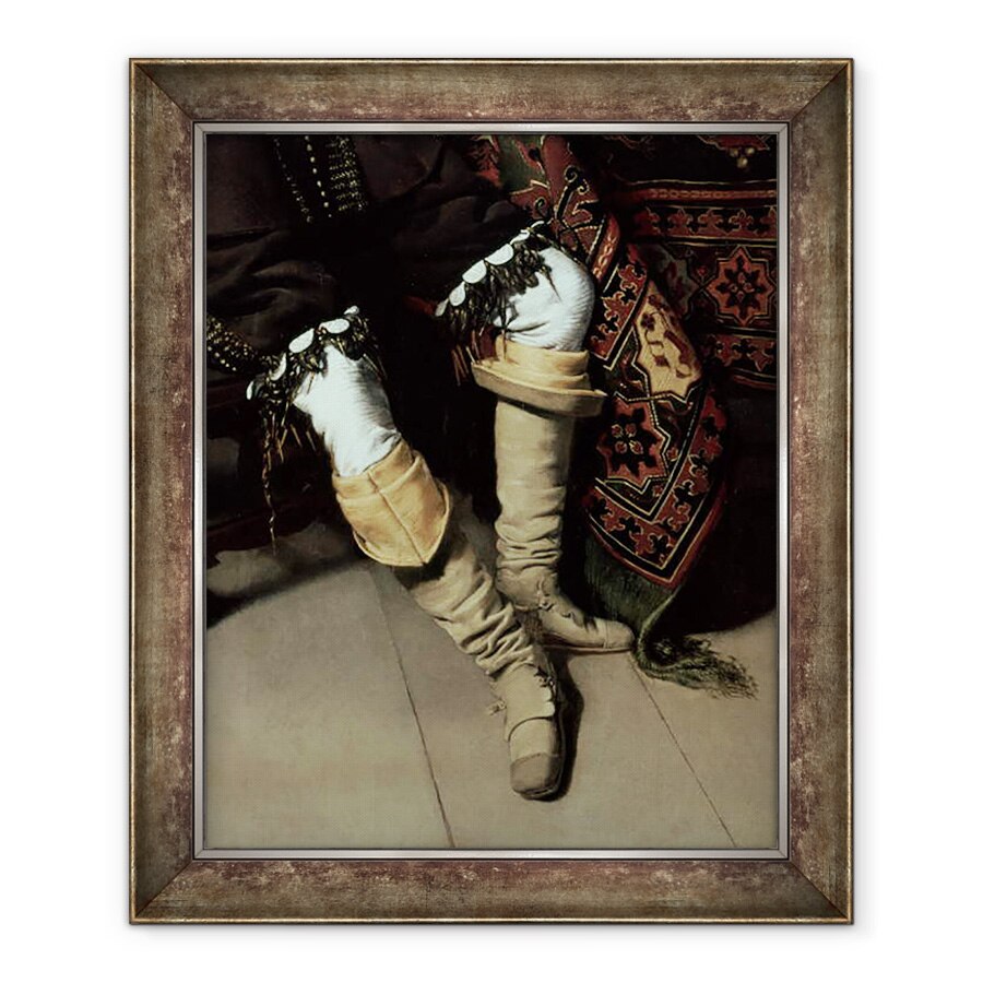 Tablou inramat - Thomas de Keyser - Constantijn Huygens 1596-1687 si functionarul sau, 70 x 85 cm