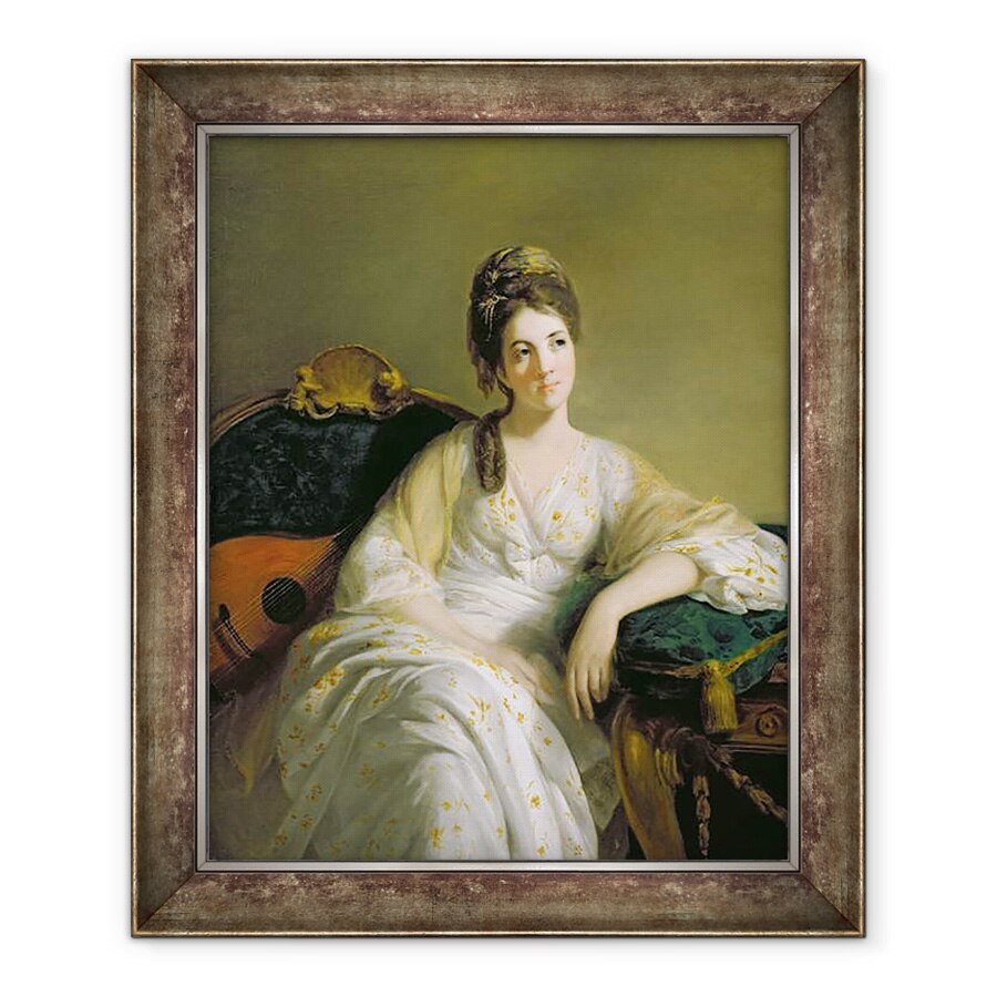 Tablou inramat - Tilly Kettle - Eleanor Francis Grant, de Arndilly, 70 x 85 cm