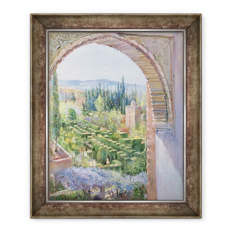 Tablou inramat - Timothy Easton - Gradinile Alhambra, 70 x 85 cm