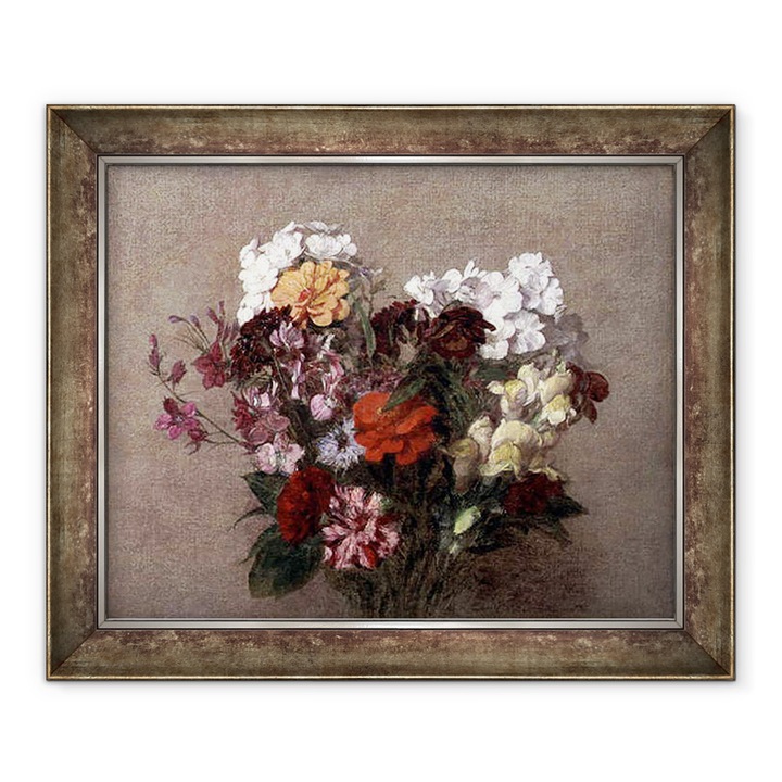Tablou inramat - Victoria Dubourg - Buchet de flori, 90 x 110 cm