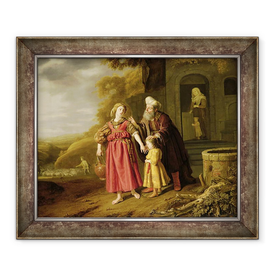 Tablou inramat - Victors - Expulzarea lui Agar si a lui Ismael, 70 x 85 cm