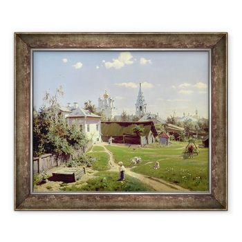 Tablou inramat - Vasilij Dmitrievich Polenov - O curte mica in Moscova, 70 x 85 cm Tablou inramat - Vasilij Dmitrievich Polenov - O curte mica in Moscova, 70 x 85 cm