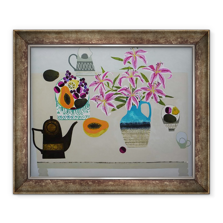 Tablou inramat - Vanessa Bowman - Crini Stargazer si Guava., 70 x 85 cm