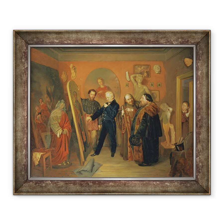 Tablou inramat - Vasili Vladimirovits Pukirev - Artists Atelier, 70 x 85 cm