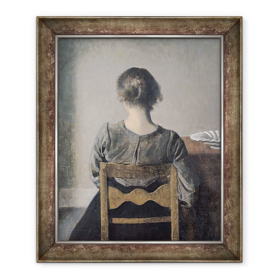 Tablou inramat - Vilhelm Hammershoi - Restul, 70 x 85 cm