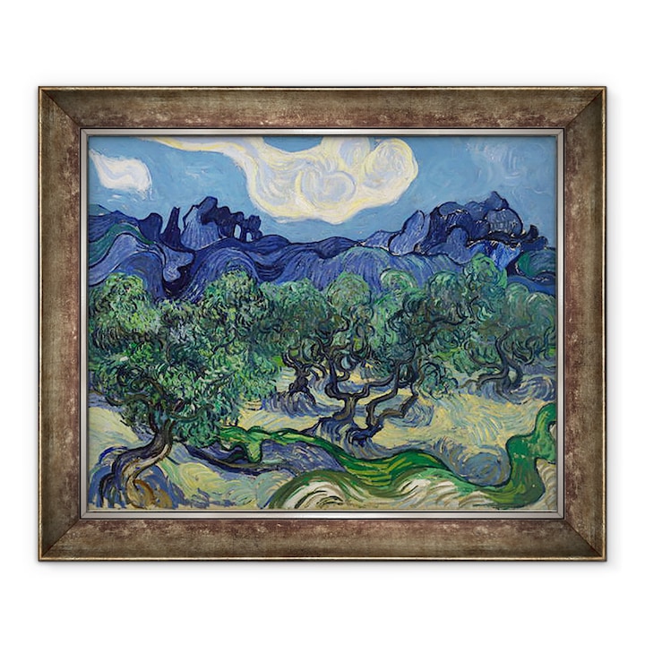 Картина в рамка - Винсент ван Гог - Маслини I, 90 х 110 см
