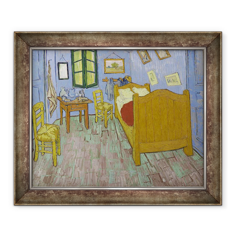 Tablou inramat - Vincent van Gogh - Dormitorul II, 70 x 85 cm