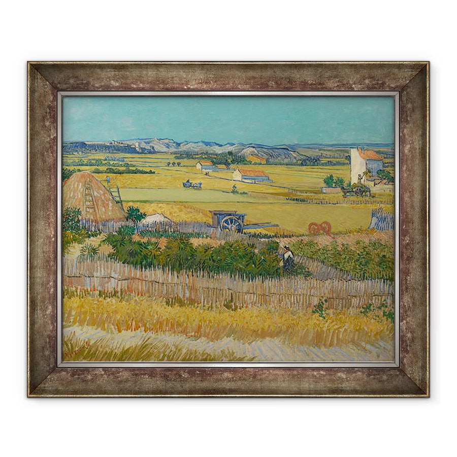 Tablou inramat - Vincent van Gogh - Recolta, 70 x 85 cm